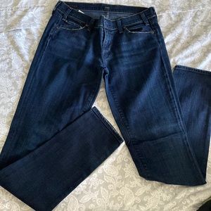 Citizens of Humanity dark wash jeans size 28
